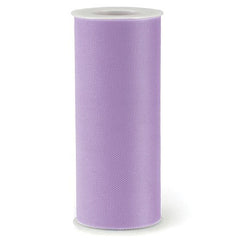 Tulle Fabric in Lavender 6 W Inches 25 Yds Per Roll - Pack of 10 Rolls