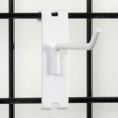 Gridwall Hooks in White 4 Inches Long - Count of 100