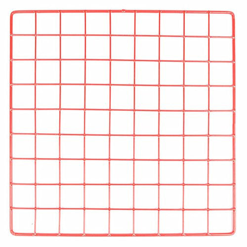Mini Gridwall Panels in Red 14 x 14 Inches - Box of 4