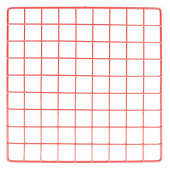 Mini Gridwall Panels in Red 14 x 14 Inches - Box of 4