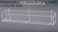 Gridwall Standard Shelf in Grey 36 W Inches