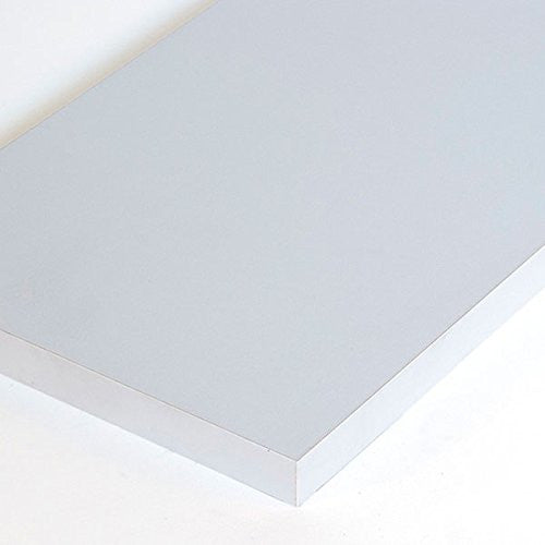 Melamine Shelves in Gray 8 x 24 Inches - Count of 10